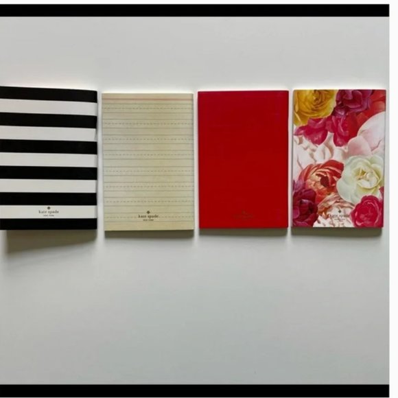 kate spade set of 4 notebook notepad sets brand new no tags - Picture 2 of 2